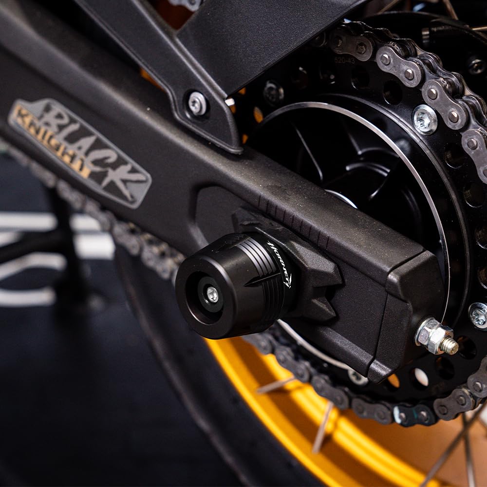 Protezione Ruota Moto Adatta Per CB750 CB 750 1000 Hornet CB1000 Hornet SP 2024 2025 Anteriore Posteriore Ruota Forcella Slider Asse Crash Protector Hornet 750 1000 sp (Nero)