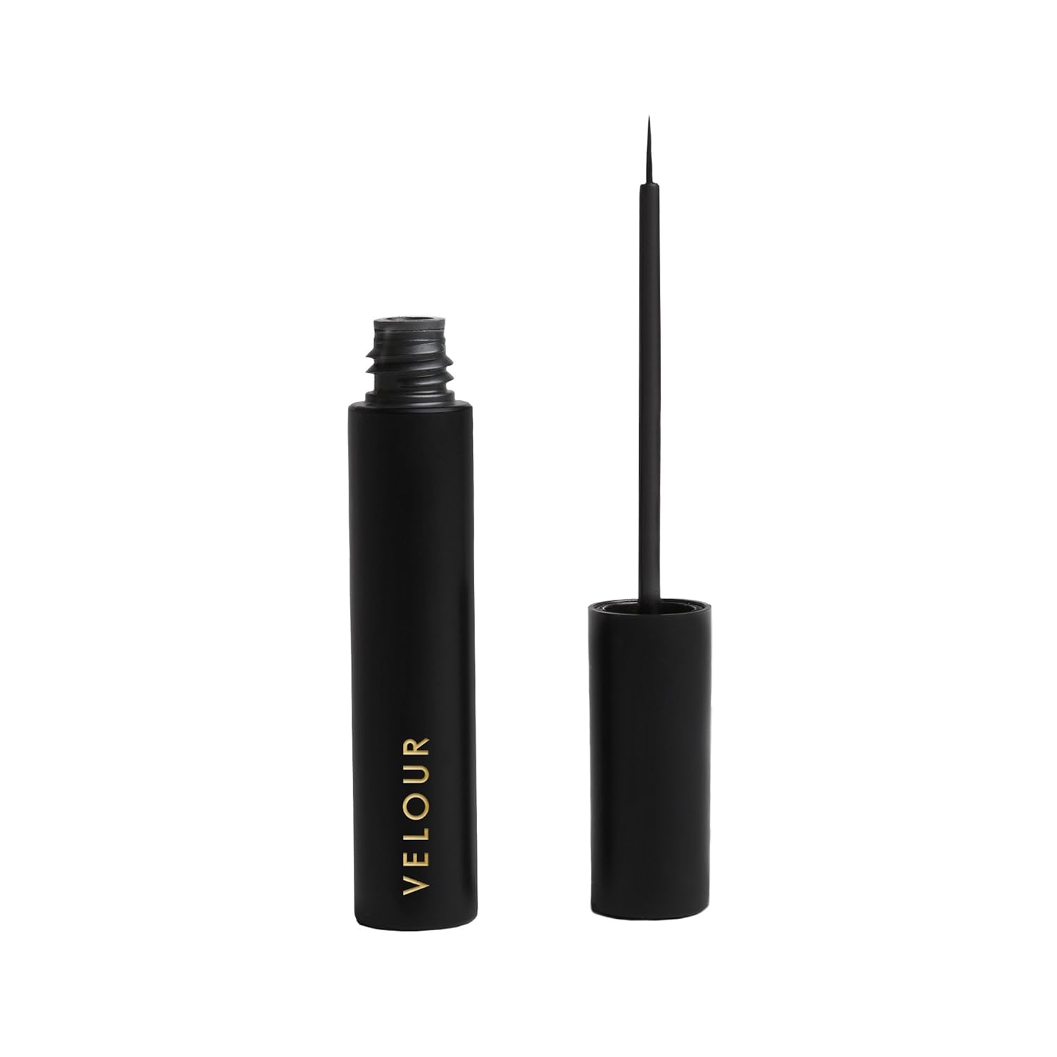 Velour Eyelash Glue Strong Hold, Black, Dries Like Eyeliner, Brush On