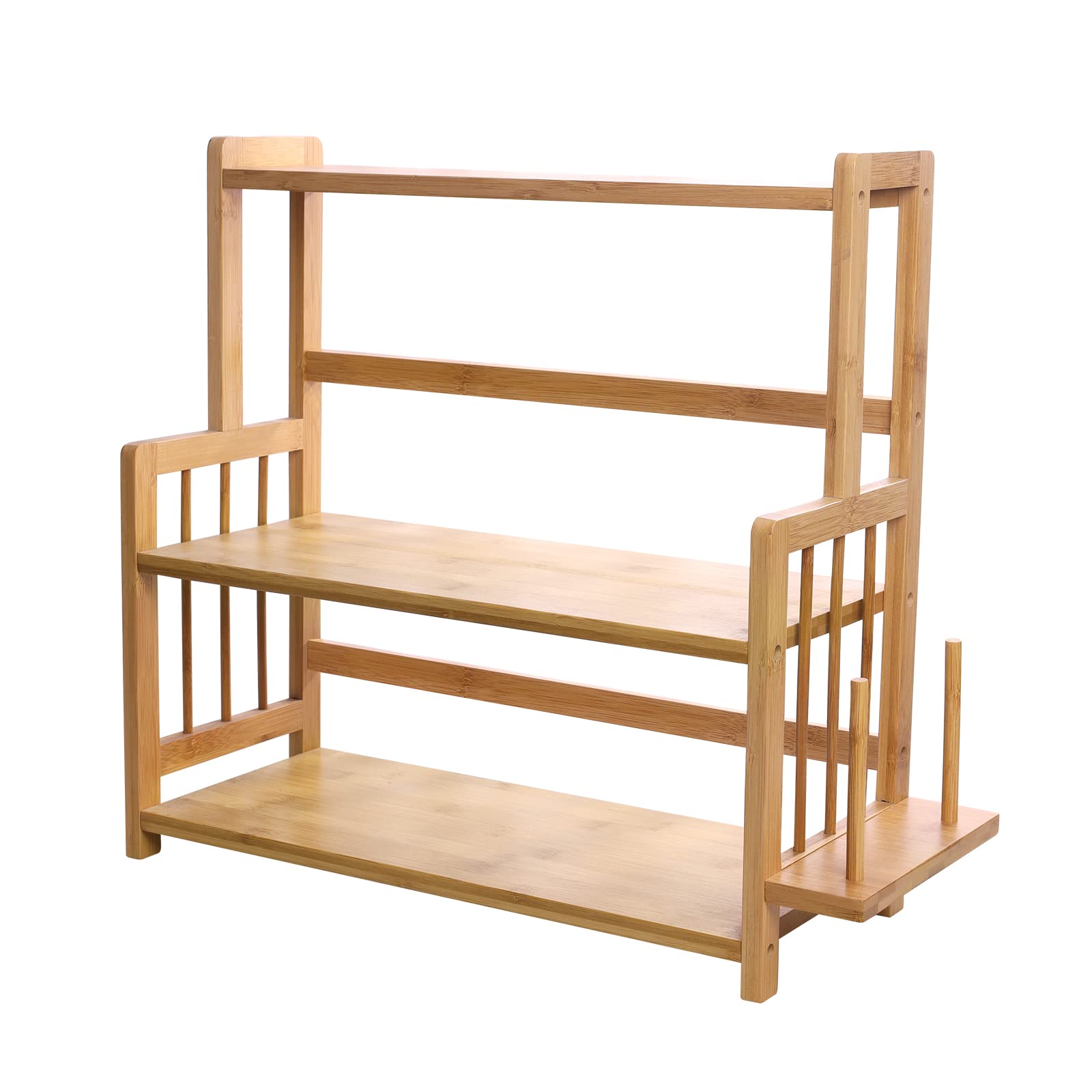 Amazon｜良木工房(YOSHIKI) キッチンラック 竹製 収納棚 おしゃれ