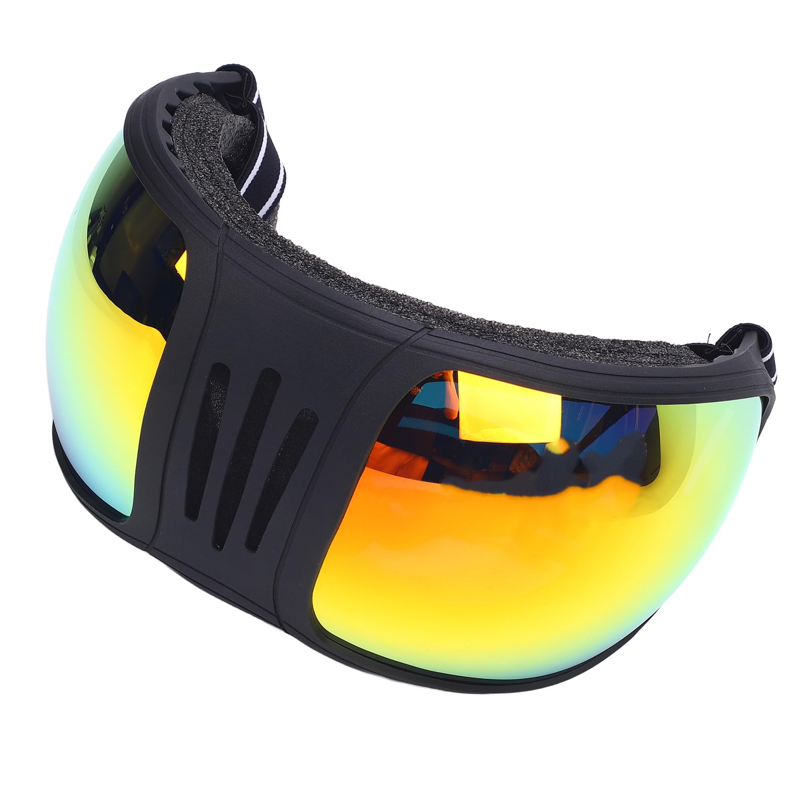 PUSOKEI Gafas de Carreras de Caballos, Gafas Deportivas a Prueba de Viento y, de Sol Protectoras para Caballos con Correa Ajustable para Suministros de Arnés