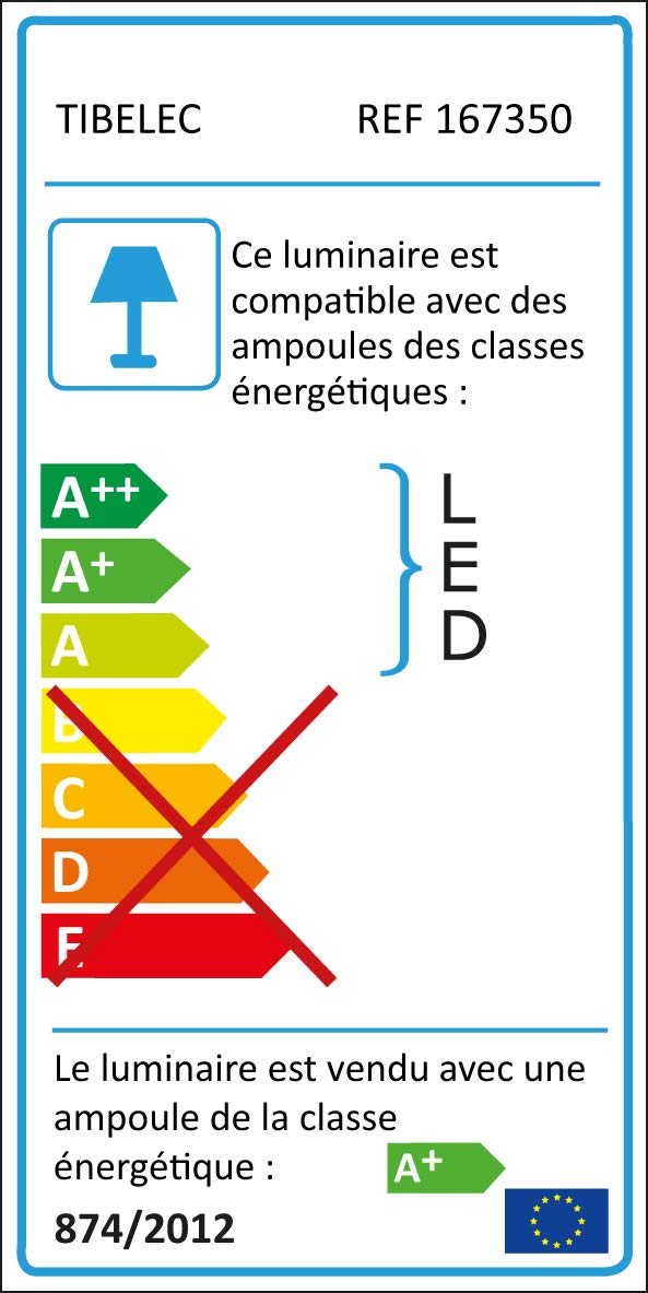 Guirlande LED 10 Ampoules B22 Multicouleur 10M connectable