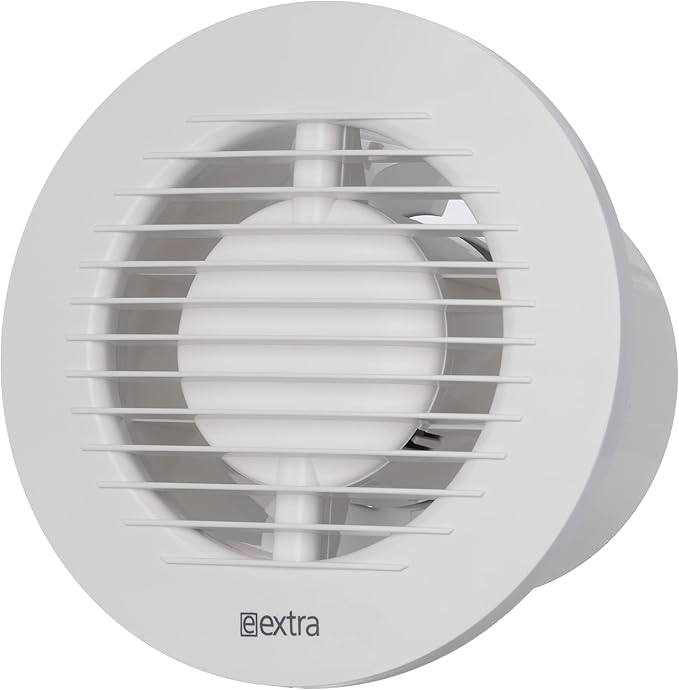 Ventilatore Da Bagno Con Sensore Di Umidit&agrave;, Timer Da 100 Mm Ventilatore A Parete Wc Da Incasso 91276509