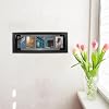 Garneck Trading Card Display Frame Wall Mounted Card Holder for Trading Cards Modern Design Suitable for Various Card Sizes and Easily Interchangeable for Office and
