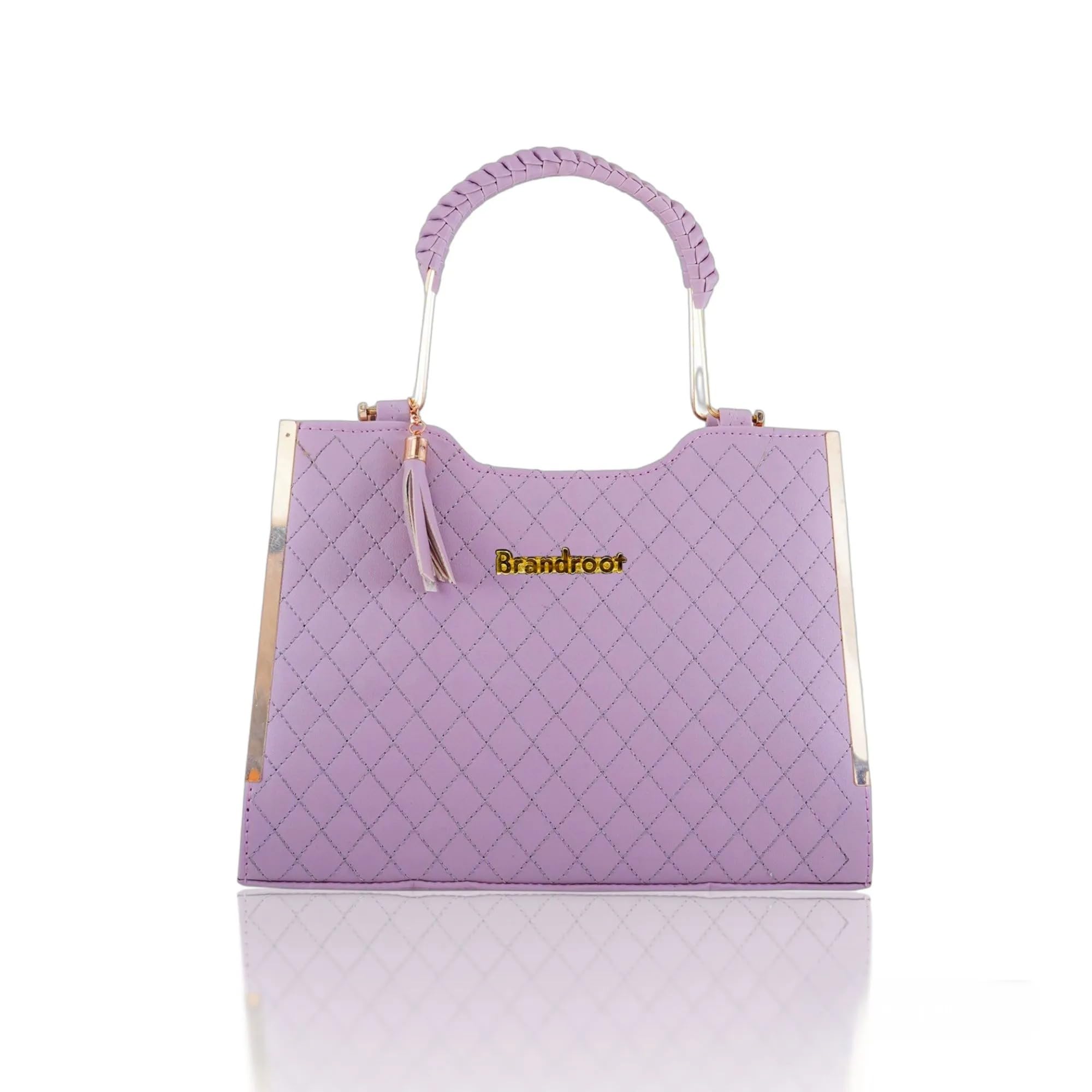 BrandrootPu Synthetic Leather Women's Satchel Bag | Daily Use Handbag for Ladies