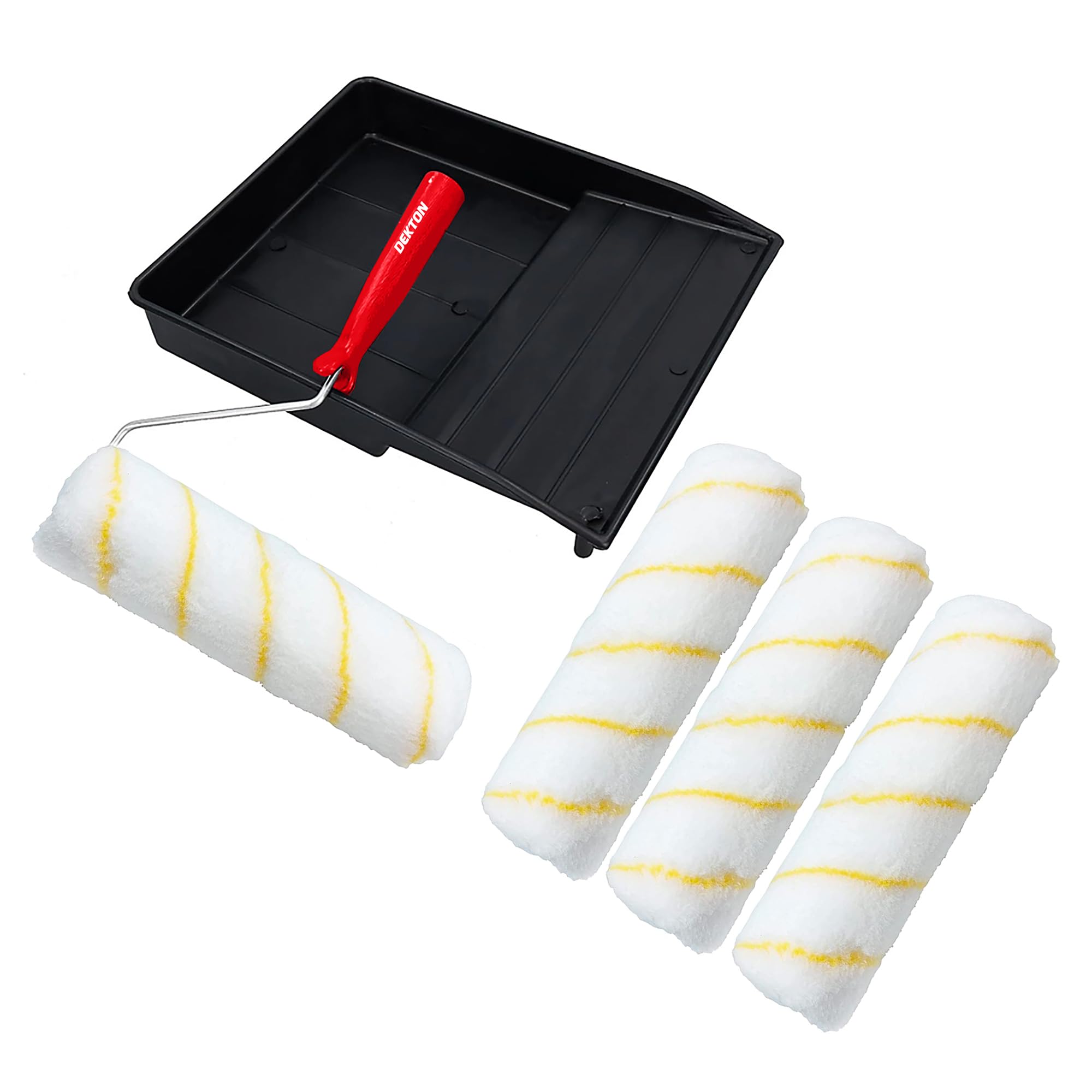 Dekton 9" Roller And Tray 2 Sleeve Trade from B&Q