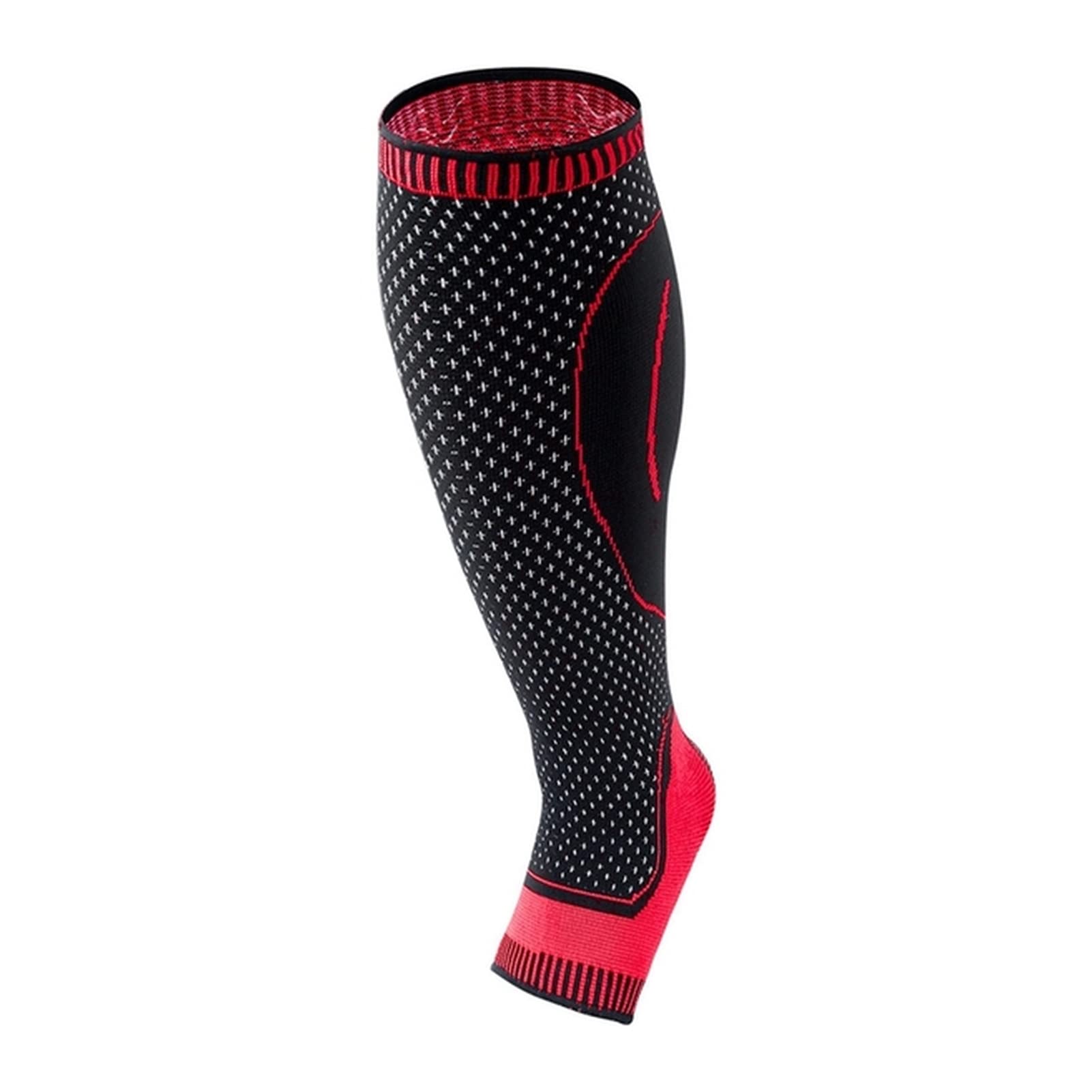Compression Leg Sleeves, 1 Pc Sports Leg Pad Safety Running Cycling Compression Sleeves Calf Shin Splints Breathable Warmers(Br,XL)