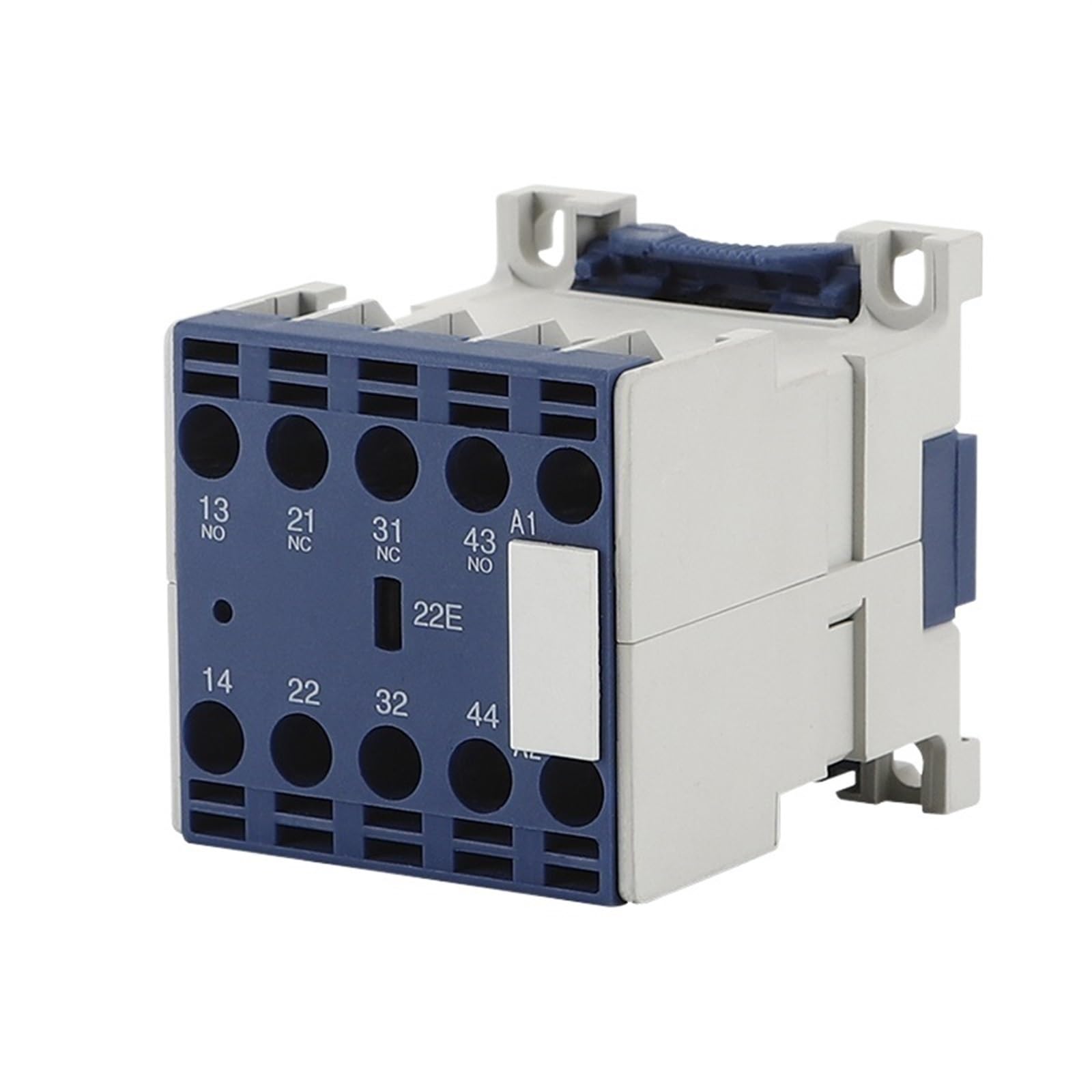 Przekaźnik pośredni stycznika AC 50/60Hz Szyna DIN 3P 3 główne 1NO/3 główne | Stycznik (CJX2-0610E, 110V)