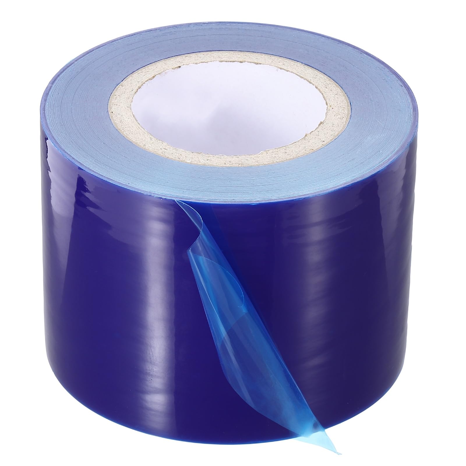 PATIKIL Removable Protective Film Tape, 11cm x 200m PE Surface Protective Scratch Film Tape Roll for Furniture Electrical Appliances Plastic Hardware Medium Stickiness Blue