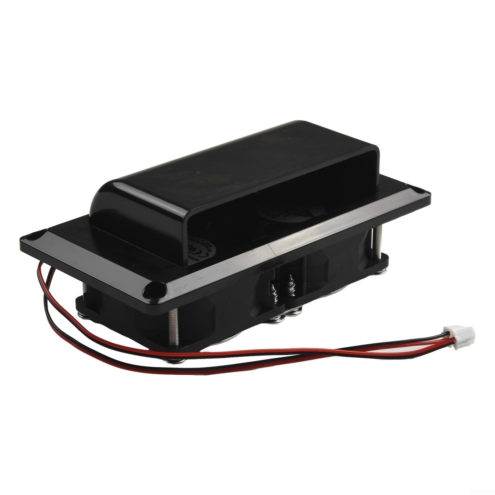 Extracteur d'air 12 V pour camping-car, aérations latérales, ventilateur d'échappement pour camping-car, remorqueur, yacht, caravane (noir)