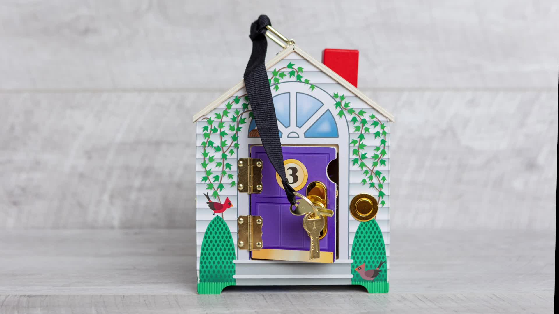 Melissa & Doug Maison de poupées meublée En bois
