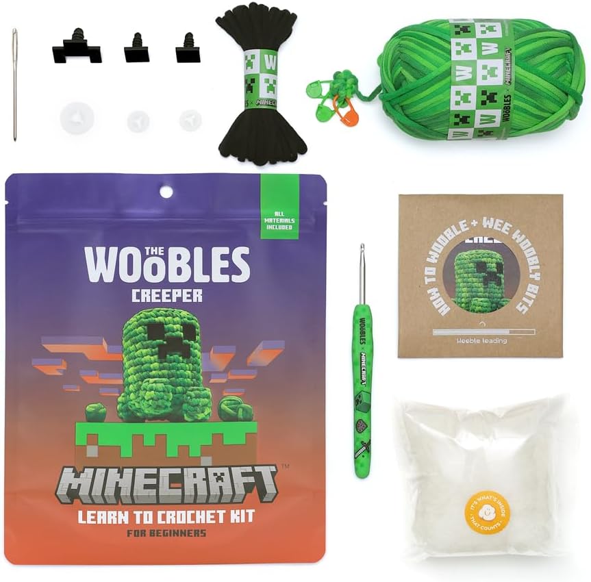 The Woobles Minecraft Crochet Kit – Beginner South Korea Ubuy