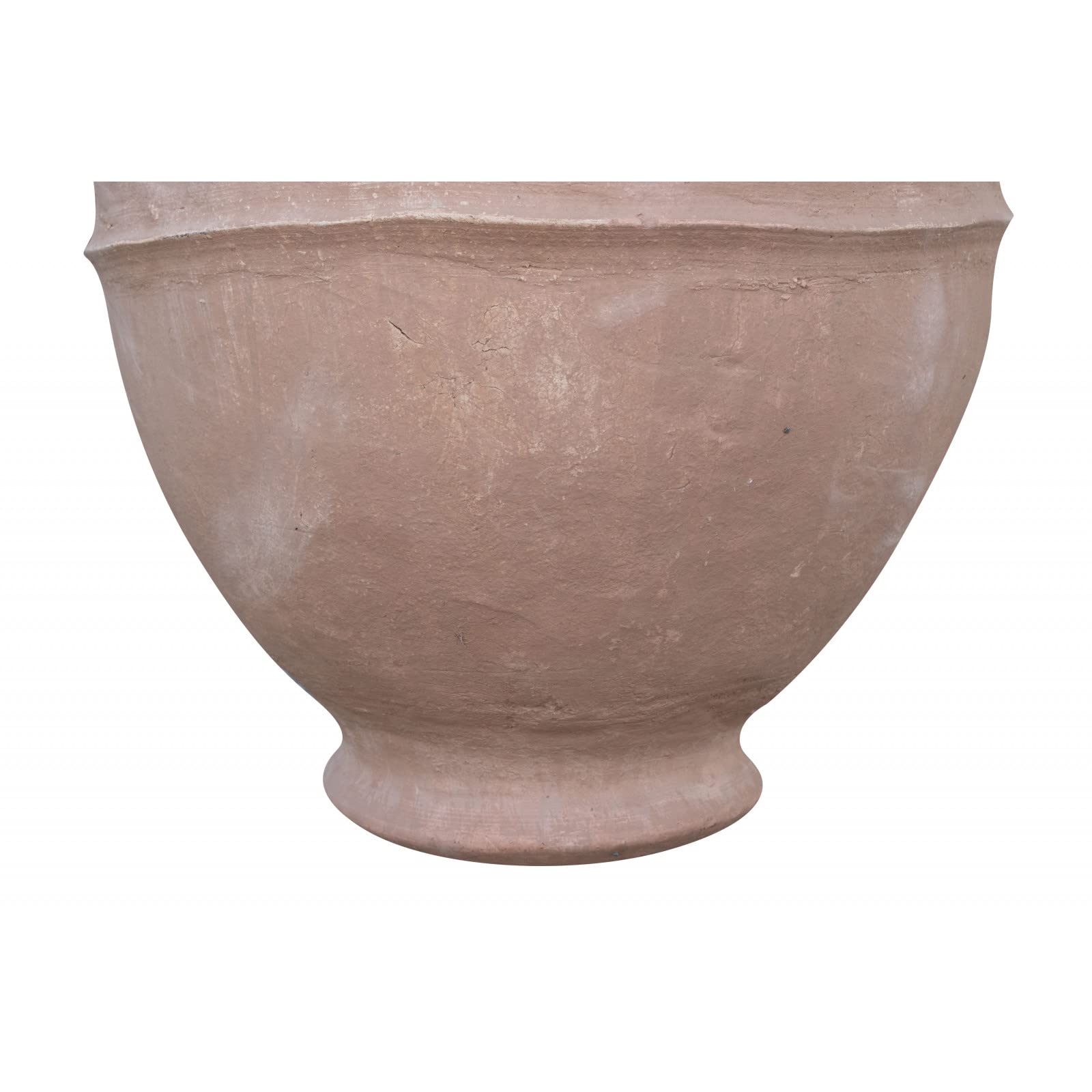Biscottini Vasi terracotta grandi da esterno 55x77x55 cm | Vasi per piante grandi artigianali | Vaso terracotta grande del Sahara