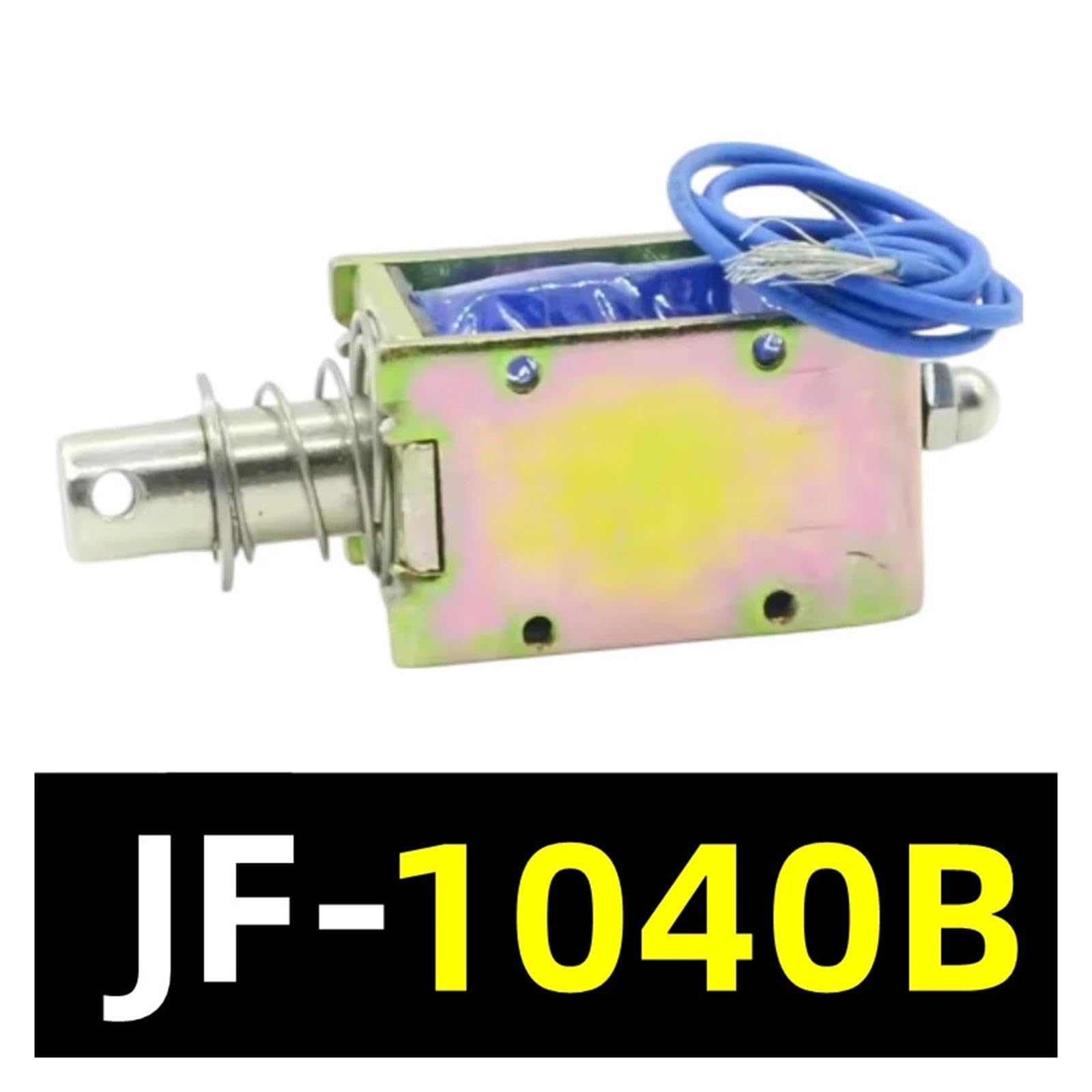 Électroaimant solénoïde linéaire JF-1039B 1040B 1050B DC 12V 25N 10mm(1050B,12V)