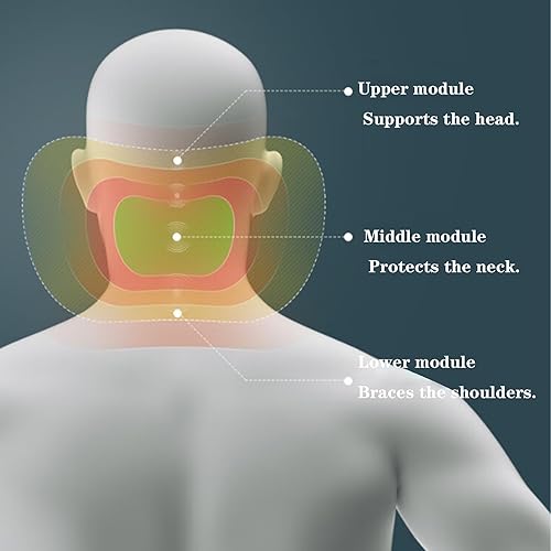 Miniatura 4 de Almohada para reposacabezas de asiento de automóvil, almohada para reposacabezas de automóvil para conducir, 100% espuma viscoelástica y almohada