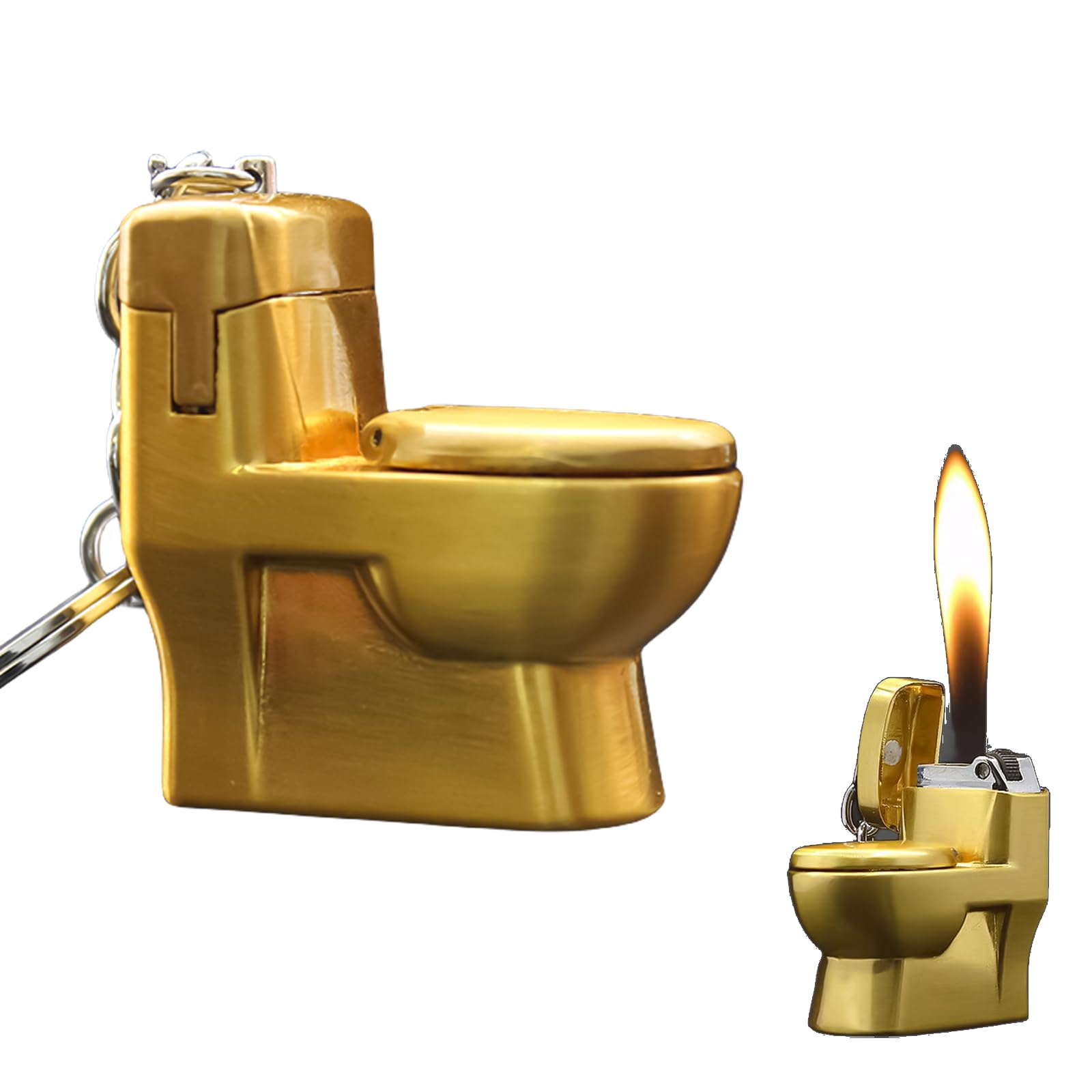 TSQERPFZ Cool Novelty Lighters Butane Refillable, Portable Lighter Torch Lighter, Unique Lighter for Men, Candle Birthday Gifts BBQ (No Butane Fuel) (