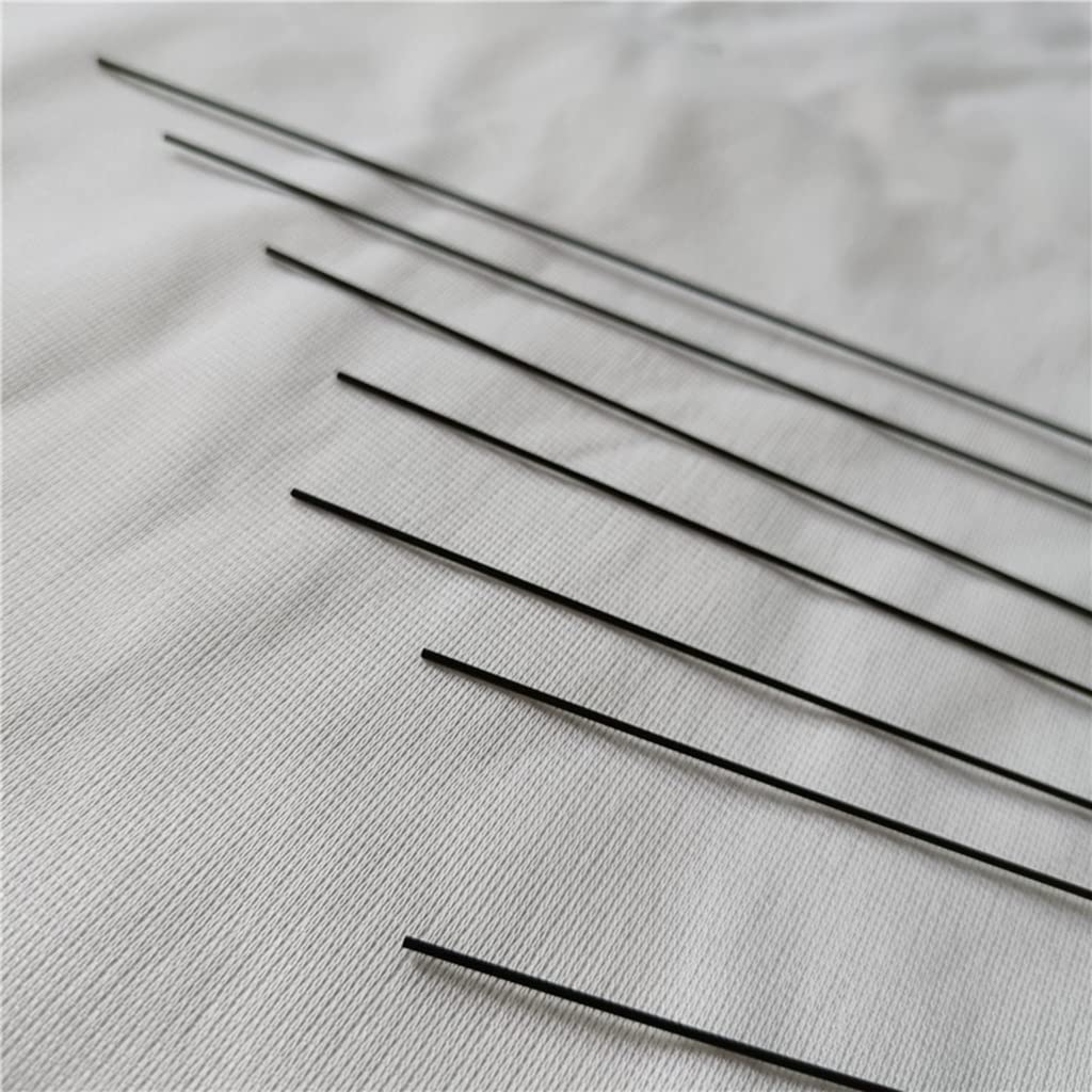 5/10 sztuk czarnych prętów z włókna szklanego(5pcsx2x2000mm)