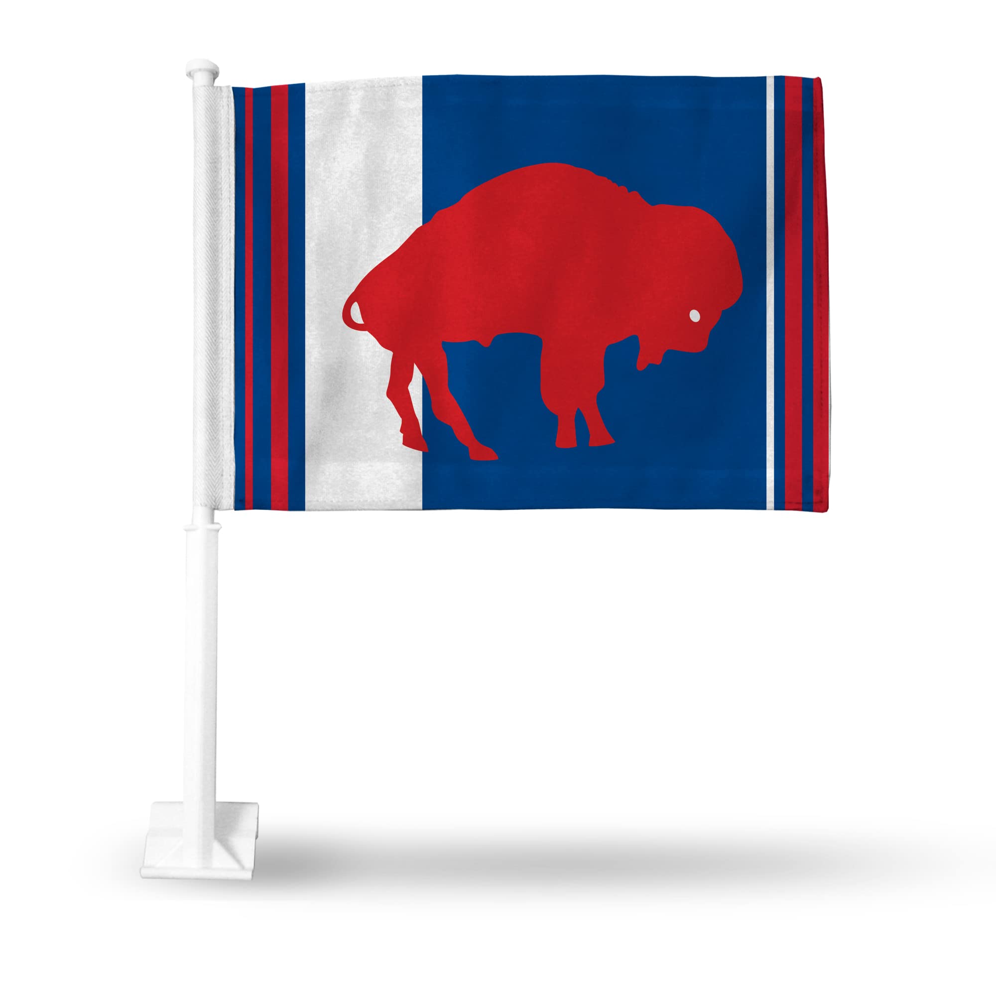 Drapeau rétro Buffalo Bills pour voiture Rico Industries double face 40x48 cm