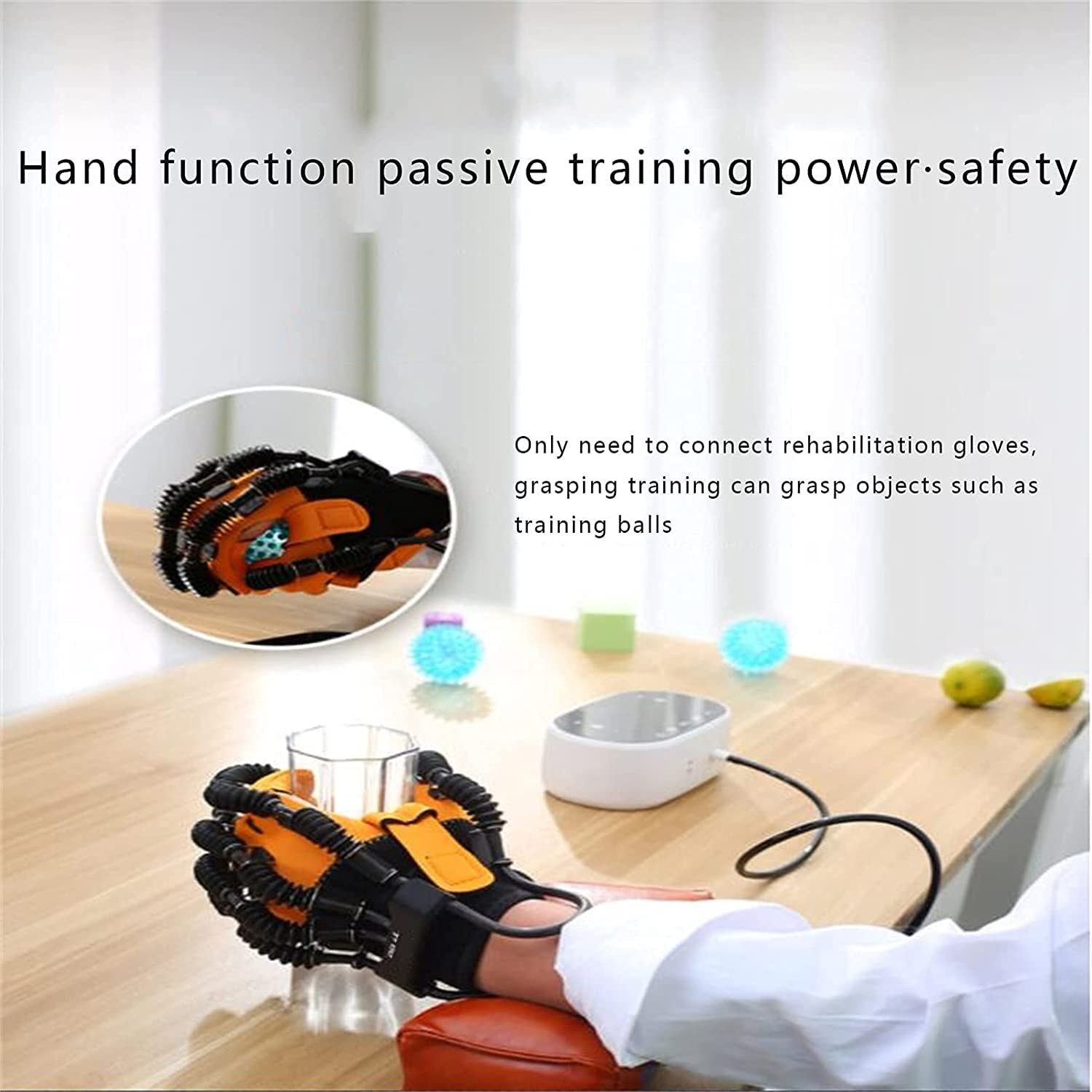Rehabilitación Robot Guantes Estiramiento Brace Protector Protector para Pacientes con Disfunción De La Mano Férula De Mano Asistencia Equipo Entrenamiento De Muñeca para Dedos