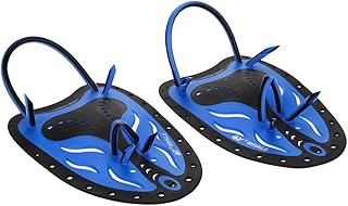 Pás de mão para natação, pás de treinamento de natação profissional, pás de mão, pás de treinamento de natação potente, pás grandes e planas, equipamento de mergulho, aletas de mão