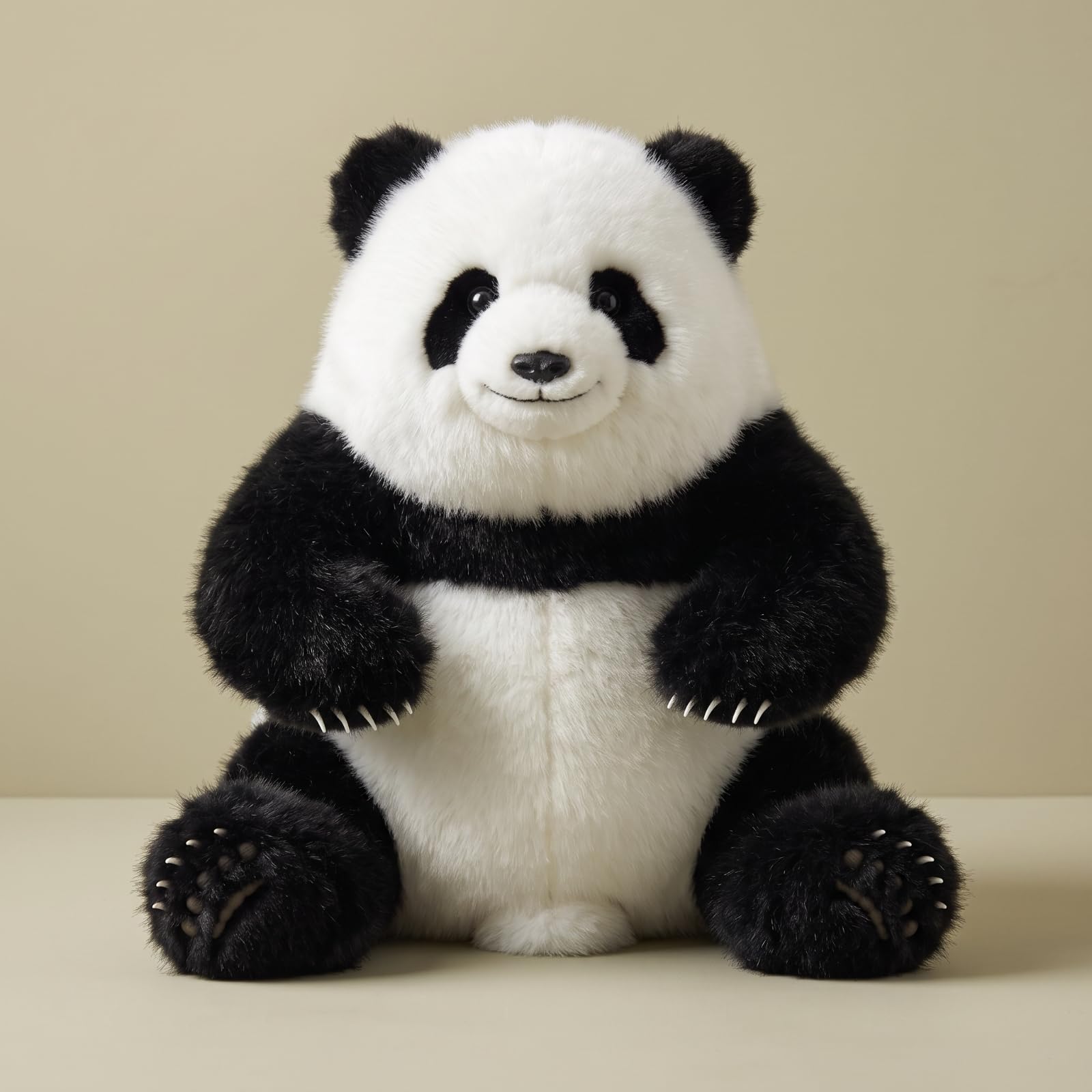 Colcolo Peluche Peluche Abbracciabile | Imbottitura in Cotone PP, a Forma di, Giocattolo, per Cameretta, Collezionisti, Nero