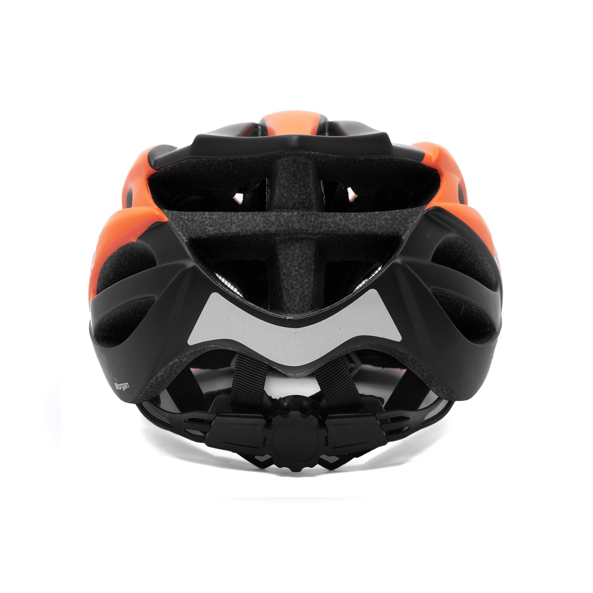 Briko Morgan, Helmet Unisex Dorosły, Orange Fluo Black, M