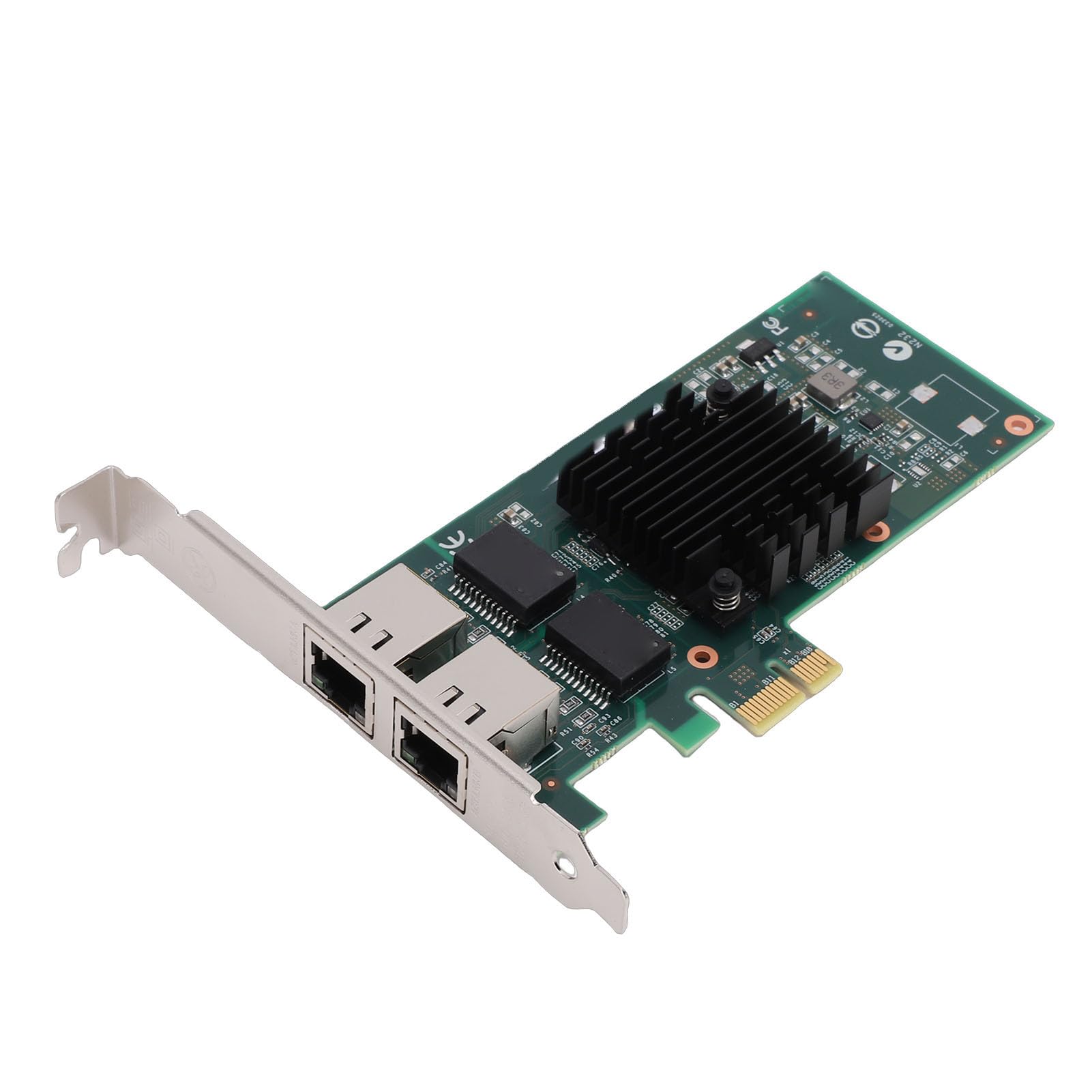 Tarjeta de Red de 1 GB con Dos Puertos RJ45 para Mayor Conectividad y Estabilidad en Juegos y Streaming, PCI Express 2.0