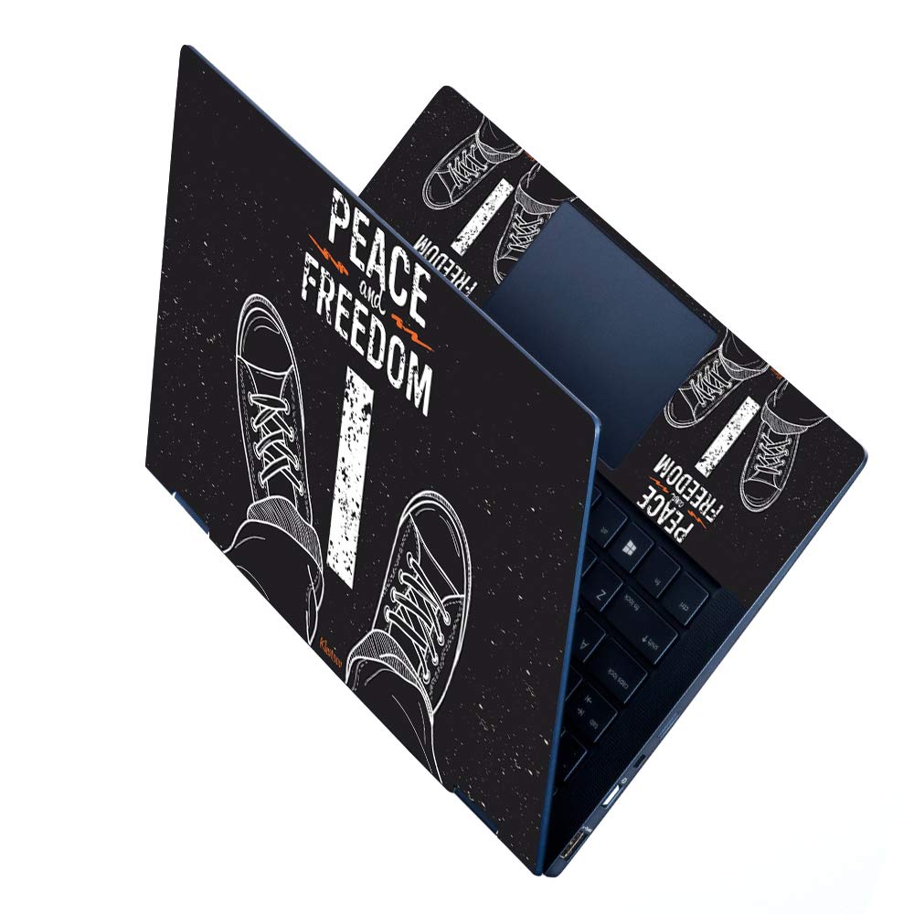 See full amazon price history chart for FineArts HD Quality Freedom and Peace Printed Vinyl Removable Sticker Cover Full Panel Laptop Skins Upto 15.6 inch - No Residue, Bubble Free - Compatible For Dell-Lenovo-Acer-HP FineArts HD Quality Freedom and Peace Printed Vinyl Removable Sticker Cover Full Panel Laptop Skins Upto 15.6 inch - No Residue, Bubble Free - Compatible For Dell-Lenovo-Acer-HP (B08YN4K5X8) Amazon Price History, Amazon Price Tracker