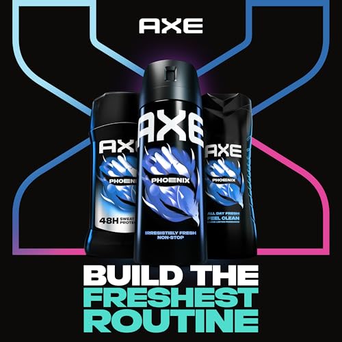 AXE Body Spray Deodorant Phoenix for Long Lasting Odor Protection Deodorant for Men Formulated Without Aluminum 4.0 oz