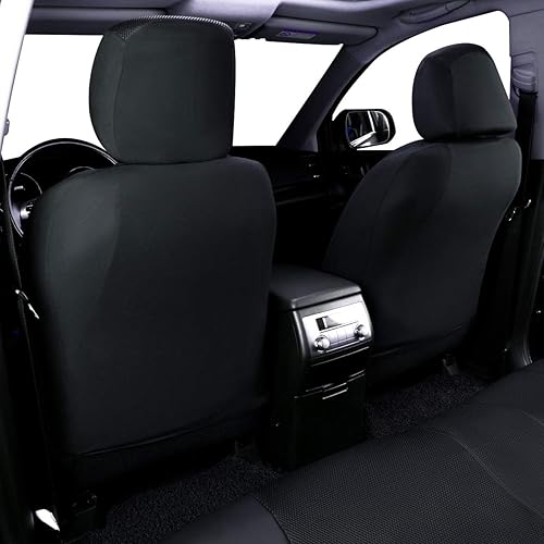 Miniatura 4 de Flying Banner - Juego completo de fundas para asiento de automóvil, malla de aire de piel sintética transpirable para hombre y mujer, compatible con