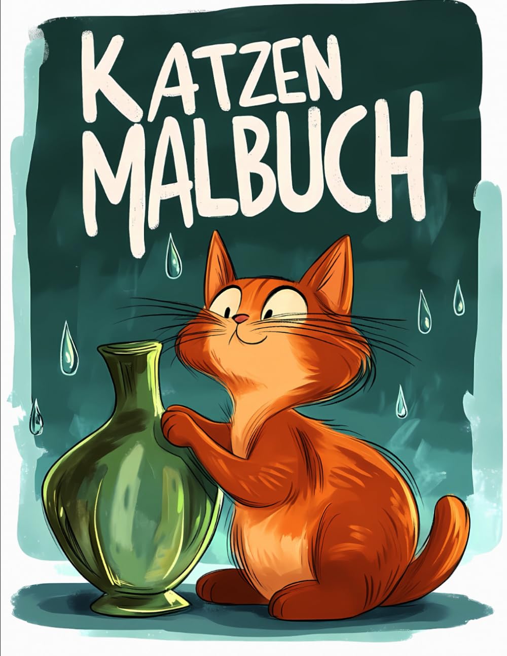 Katzen Malbuch: Fröhliche und liebevolle Motive für kreative Stunden, Entspannung und spielerische Freizeit