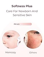 Vista 8 de Momcozy Toallitas para bebé, diseño de tamaño extragrande, 99% a base de agua, sin perfume e hipoalergénicas, toallitas limpiadoras e hidratantes