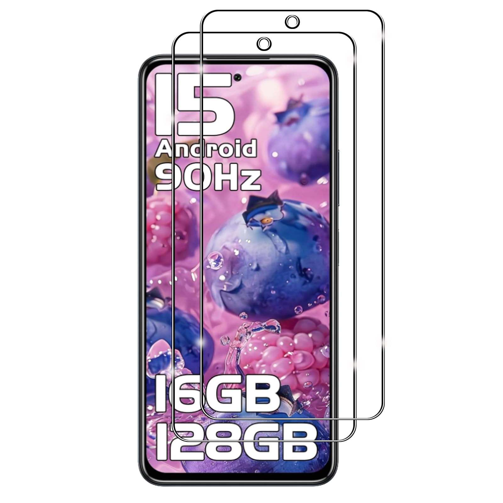 VETRO TEMPERATO KSIX Protettiva Temperata per Galaxy A36/A56 | Antigraffio, Anti-impronte - Facile