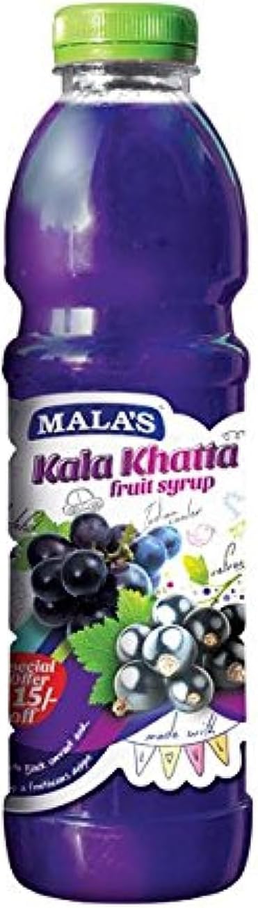 Mala's Kala Khatta Syrup 750 ml