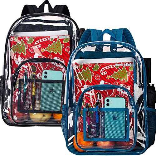 Gxtvo Clear Backpack Navy And Black #TOP9