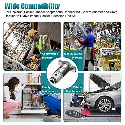 4 Eixo da impacto - Eixo quadrado dupla finalida,Eixo em T quadrado uso, eixo impacto elétrico sem e