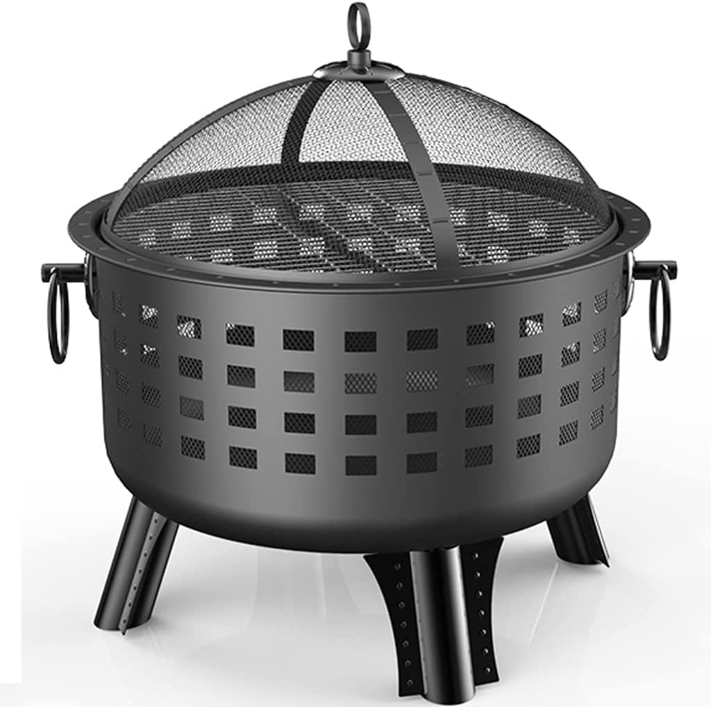Wood Burning Stoves Camping Wood Burning Stoves Outdoor,Compact Portable Camping Charcoal Grill,Durable Wood Burning Stove For Tent For,for Outadoor Backpacking Hiking Traveling Picnic BBQ Camp