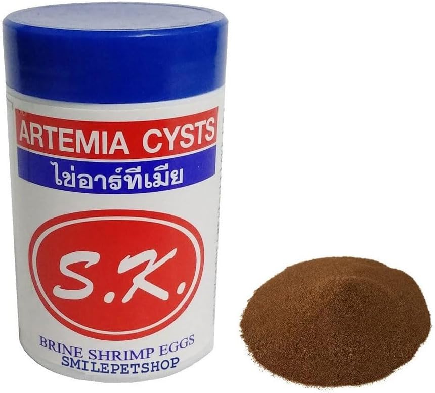 S.K.Artemia Cysts Food for Fish 50g(1.76 Oz.) Pack of 3