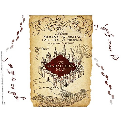 Tervis Copo de viagem com isolamento térmico de parede dupla Harry Potter The Marauder's Map Made i