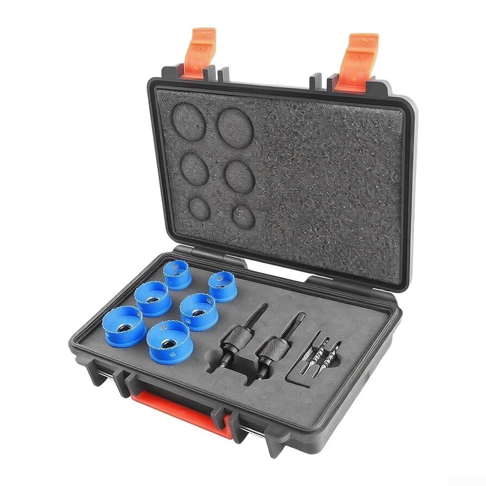 Juego Brocas para sierra 6pcs HSS Metal para madera para acero