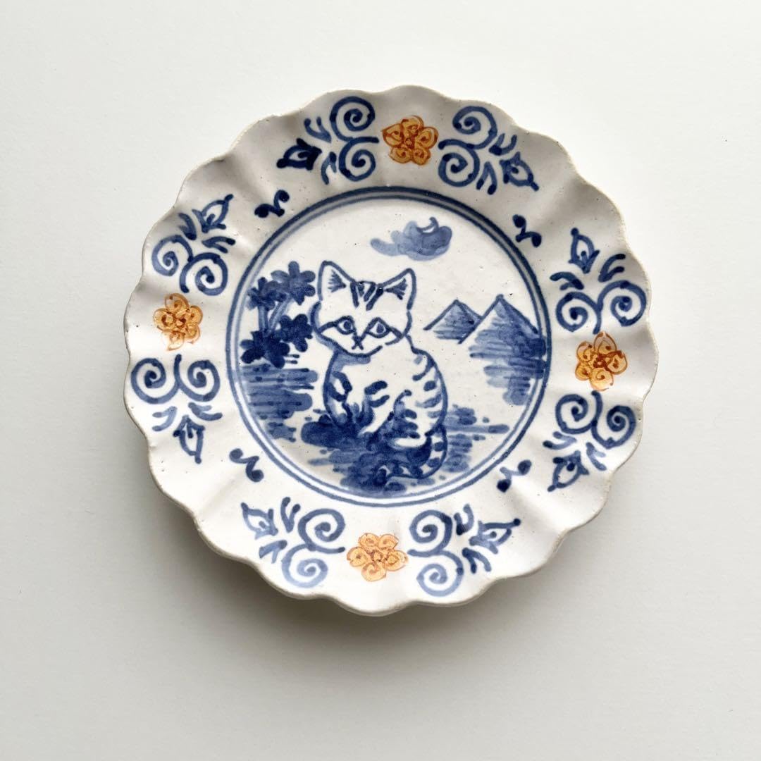 Amazon | 松浦コータロー スナネコ 小皿 | ノーブランド品 | 小皿