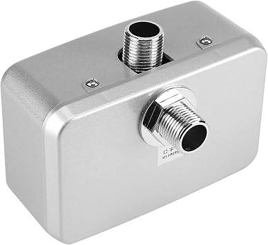 Urinal Flusher, Automatic, Infrared, Flushing Valve, Wall Mounted, Automatic Sensor, Flush Valves, DC 6V, for Bathroom, Toilet, Flushing Fittings, WC