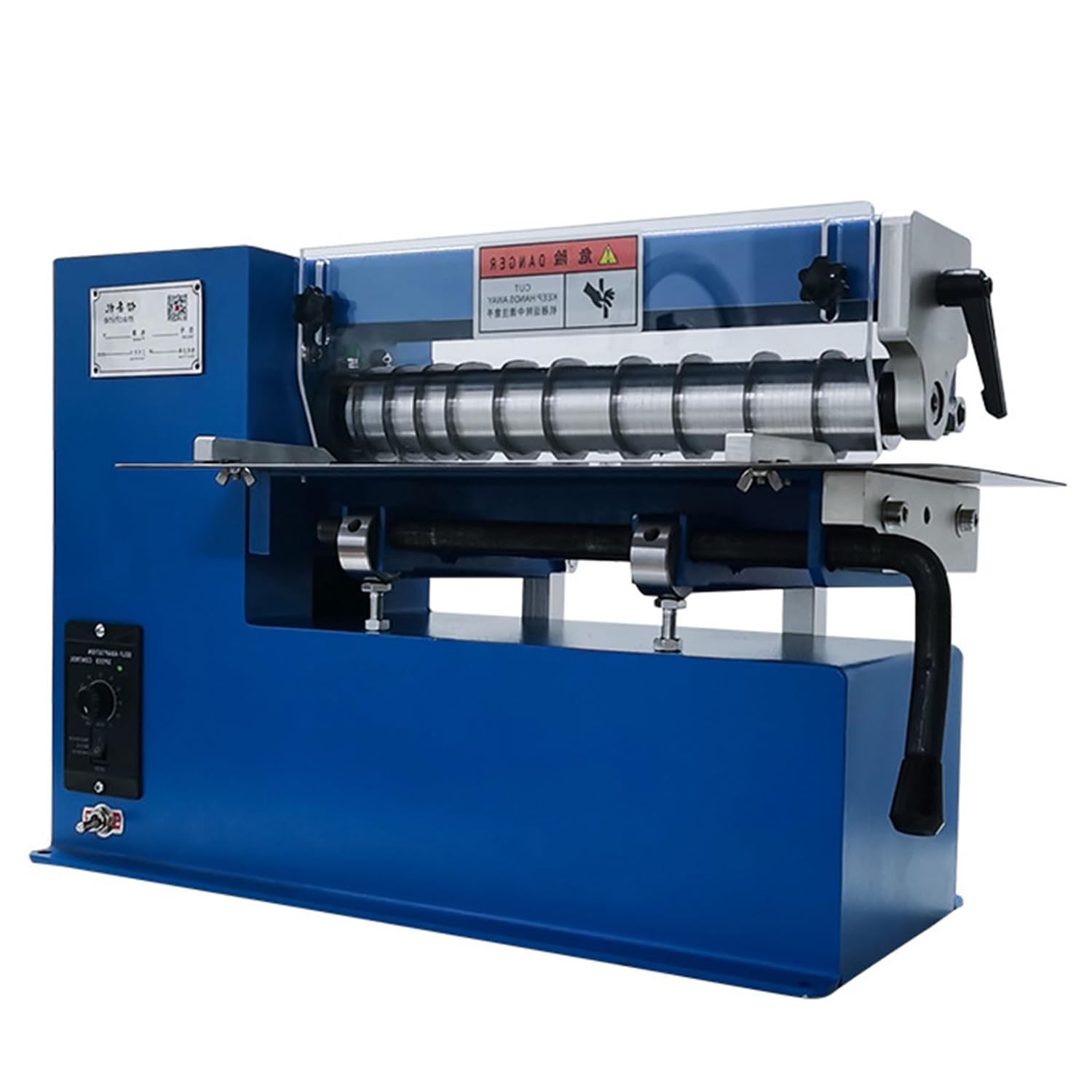 ASerZenith Eather Strip Belt Cutting Machine, 1350Rpm Speed Adjustable Craft Splitter Skiver,120W Electric Leathercraft Strap Cutter Splitter