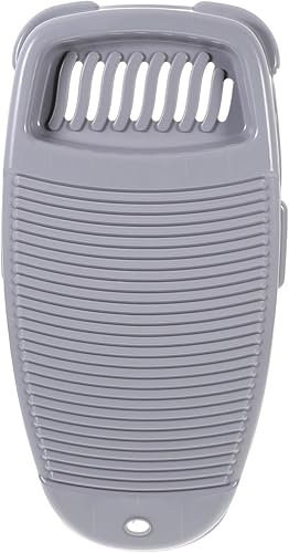 Housoutil Lavabo de plástico antideslizante tabla de lavado antideslizante para lavar a mano, tabla de lavar a mano herramienta de ropa para ropa