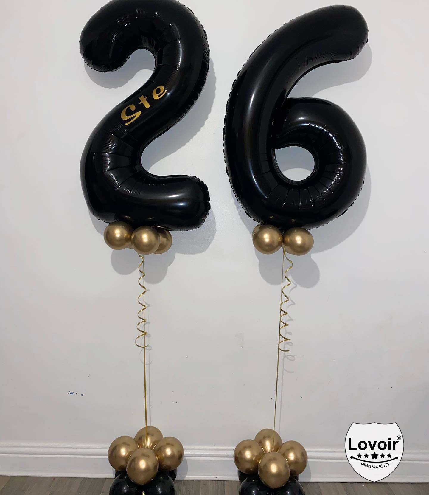 DEMIU × TANGRAM BALLON BLACK TGA-G58 DEMIU × TANGRAM BALLON BLACK TGA-G58 Amazon.com: Black 26 Number