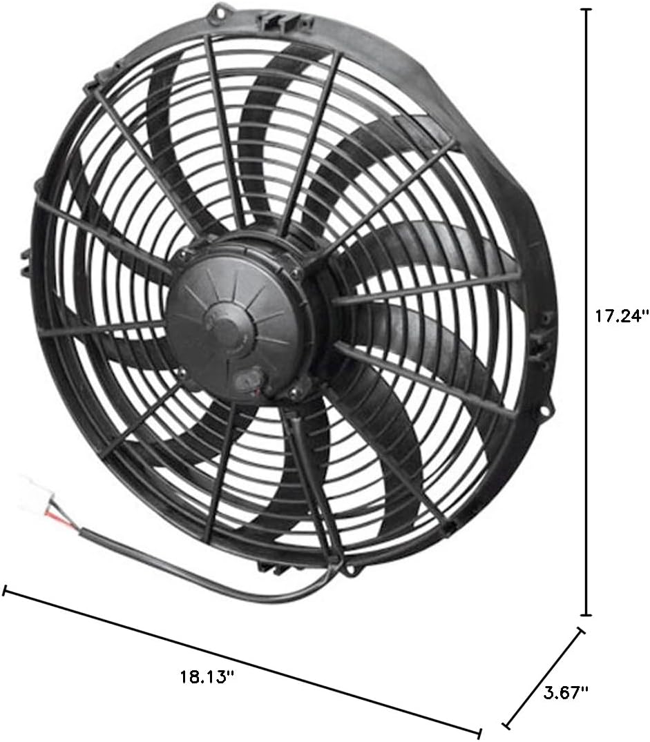 Spal 30102056 14" Swept Blade Fan