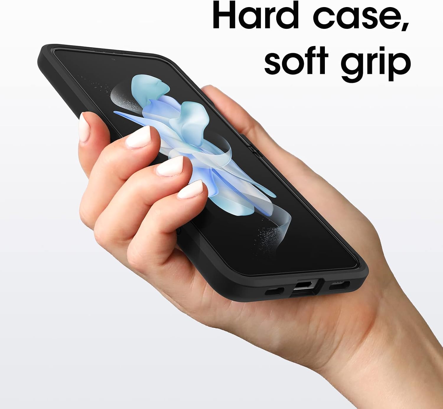 OtterBox THIN FLEX SERIES case for the Samsung Z FLIP4 - BLACK