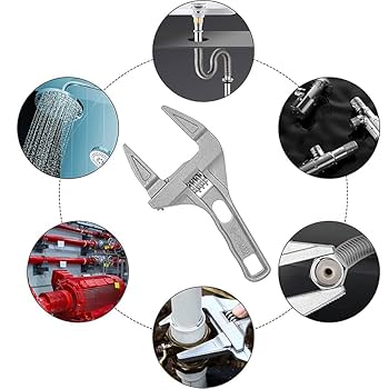 Amazon | ANAMI モンキーレンチ たて型 トップワイド 大の調整