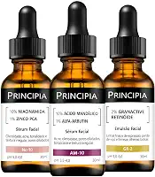 Principia Kit 3 Séruns Niacinamida + Mandélico + Retinóide