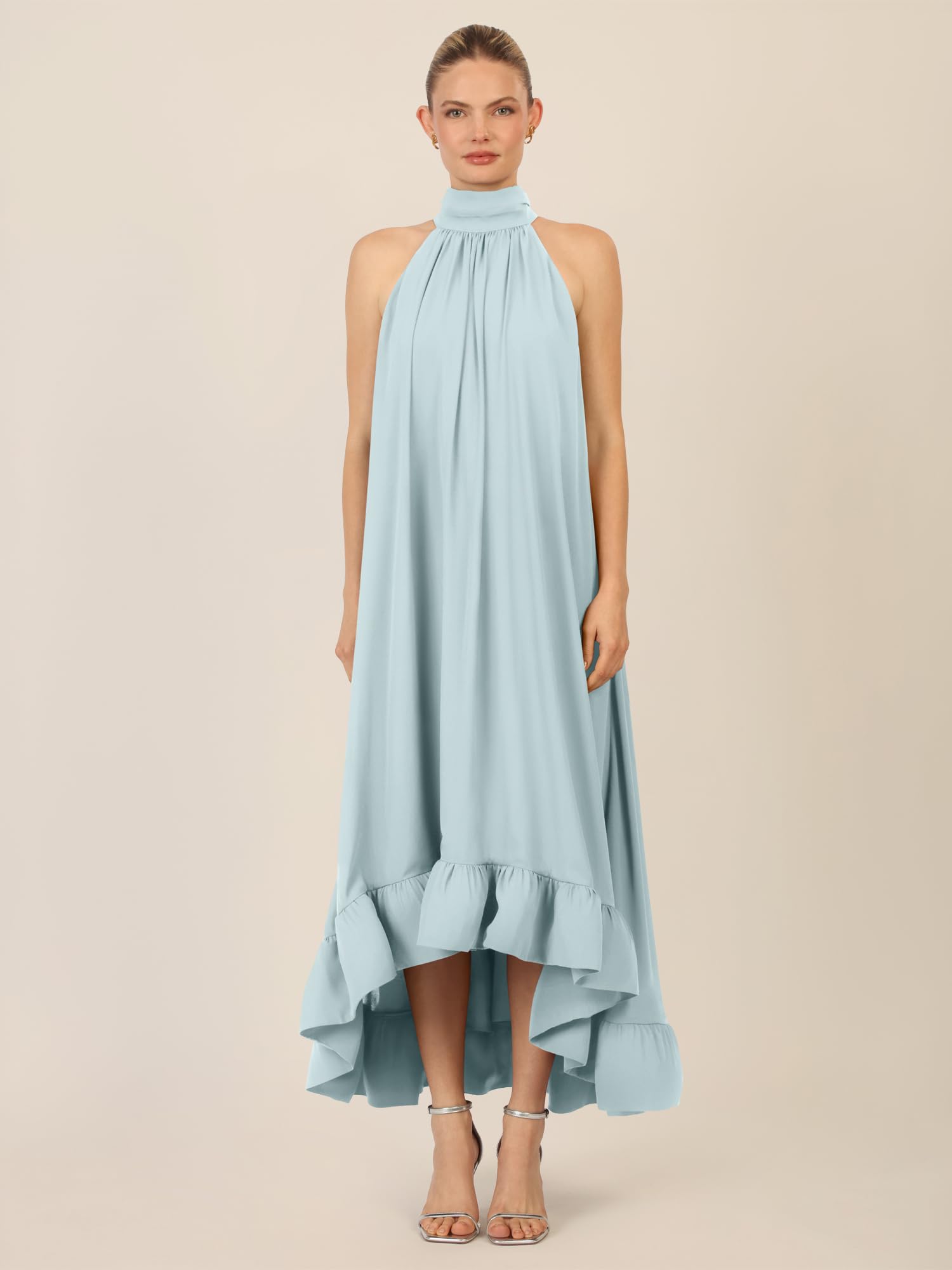 APART Fashion Damen Chiffonkleid Chiffonkleid