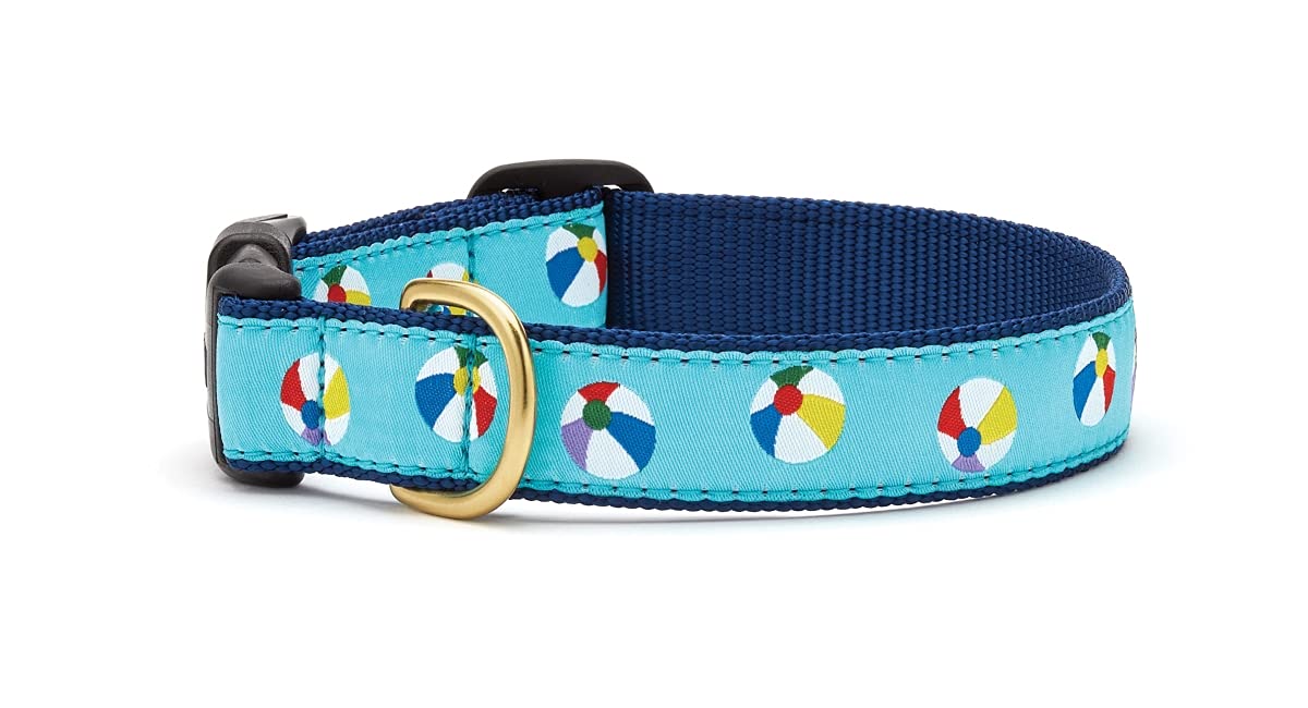 Collier chien Up Country balles de plage pour vos sorties d'ete